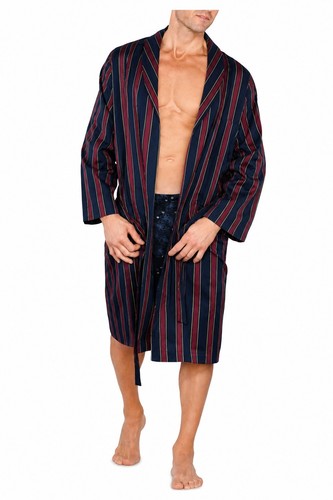 Vestaglia uomo riga raso - vestaglia,