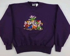 Felpa ricamata vintage anni 90