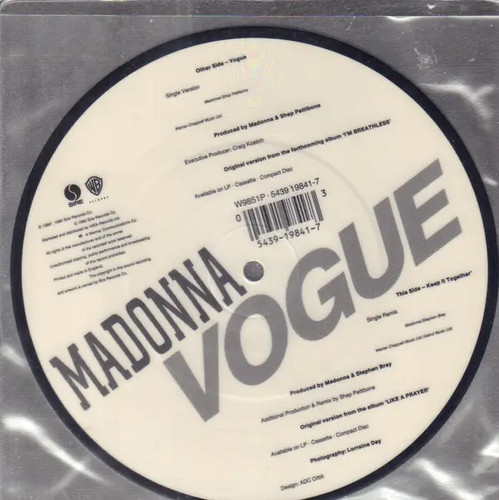 Madonna vogue singolo - singolo, in