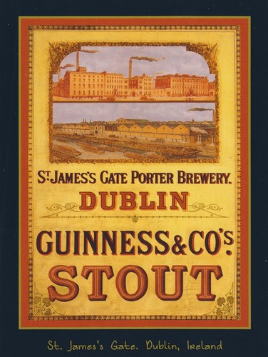 Insegna vintage guinness stout - insegna,