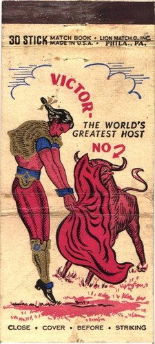 Copertina fiammiferi vintage