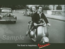 POSTER VINTAGE VESPA