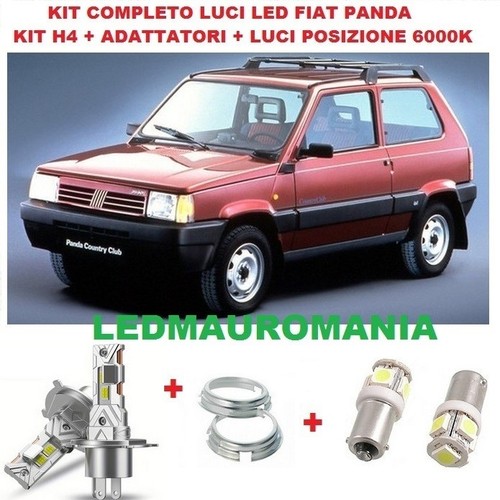Kit led panda 12v fiat - h4,