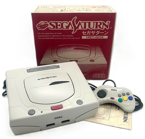 Console sega saturn modello - console,