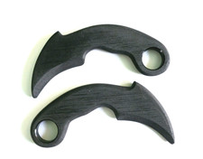 Karambit Coltello Allenamento Polipropilene Combattimento Arti Marziali Kerambit Silat Coppia