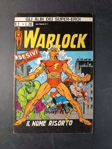 Fumetto warlock gli albi dei - gli,