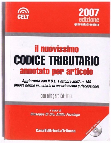 Codice tributario 2007 - tributario,