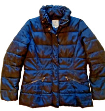 DACK'S Giubbino Donna Invernale Giacca Impermeabile Girocollo Blu Scuro Taglia L