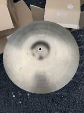 P&P gratuito. Bellissimo piatto vintage Ufip 19"" Crash Ride. 2100g