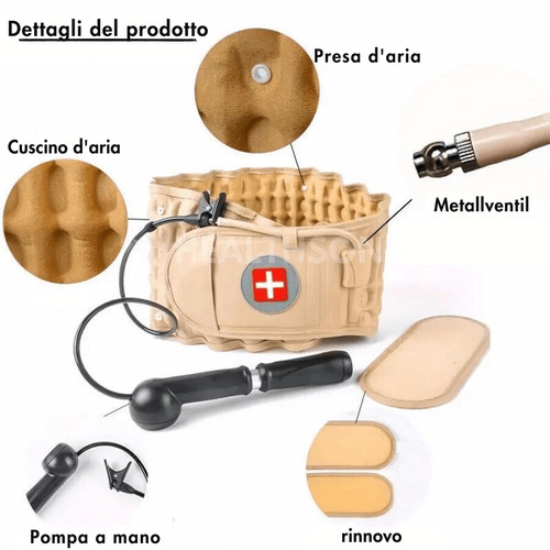 Cintura lombare gonfiabile - cintura,