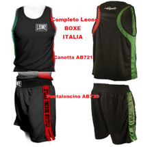 COMPLETO LEONE BOXE 'ITALIA'
