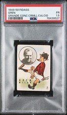 1949 FIDASS GRANDE CONCORSO CARAMELLE CALCIO MILANO VERDE PSA 1.5 pop 1