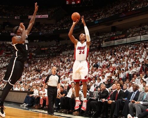 Miami heat ray allen 8x10 - miami,