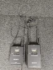 Sony URX-P2 Ricevitore UHF wireless e trasmettitore UTX-B2 con microfono a bavero