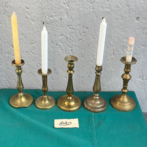 Lotto 830 candelabri - lotto,