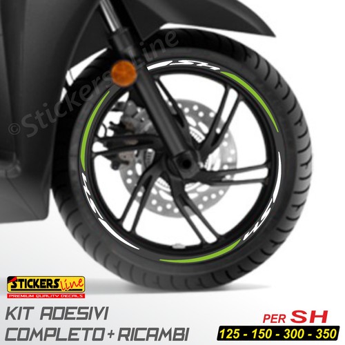 Adesivi cerchi per honda - adesivi,
