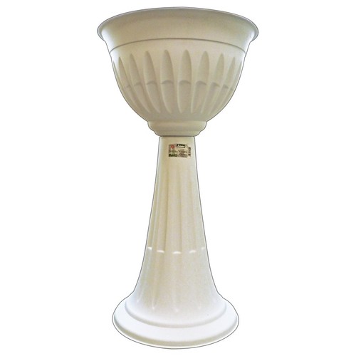 Vaso colonna bianco - vaso,