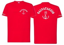 T-Shirt Maglietta Salvataggio Maglia Unisex Uomo Donna lifeguard bagnino M13