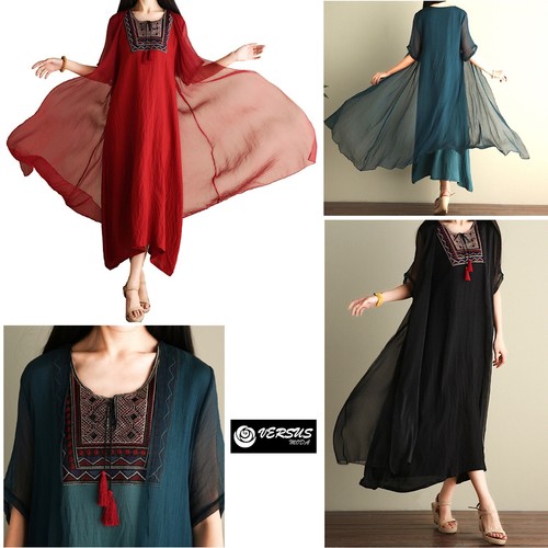 Vestito lungo donna - vestito,