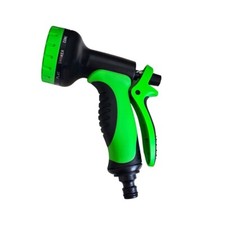 PISTOLA A SPRUZZO INNAFFIARE POMPA IRRIGAZIONE GIARDINO REGOLABILE 7 GETTI