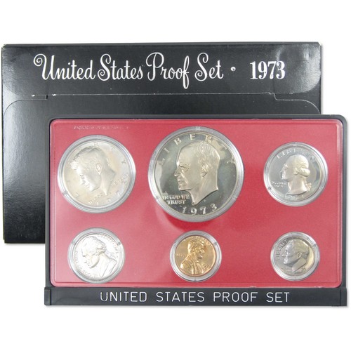 1973 plad proof - plad, set