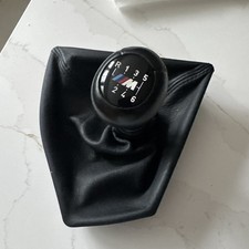 Pomello cambio BMW, in pelle