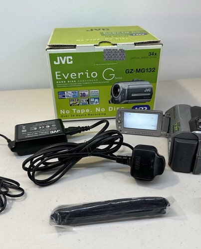 Jvc everio mg132ek - everio, gz-mg132ek