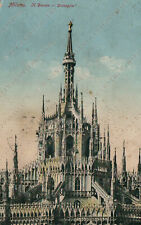 1924 MILANO Il Duomo Dettaglio Cattedrale Cartolina