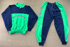 RARISSIMA felpa birra Heineken vintage anni 80 taglia XXL tucano made in Italy 1/1?