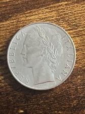 1973 Italy 100 Lire Stainless