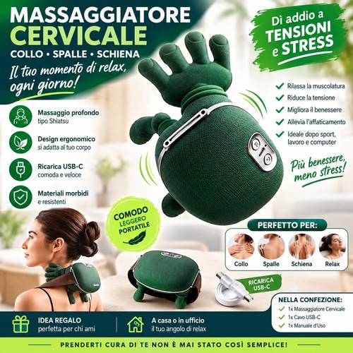 Massaggiatore cervicale collo - massaggiatore,