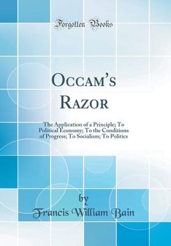 Occam razor the - occam's, application