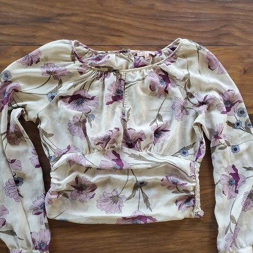Camicetta donna floreale chic