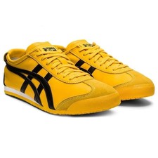 - MEXICO 66 Scarpe da Corsa Unisex Onitsuka Tiger Uomo Donna Sneakers Giallo/Nero