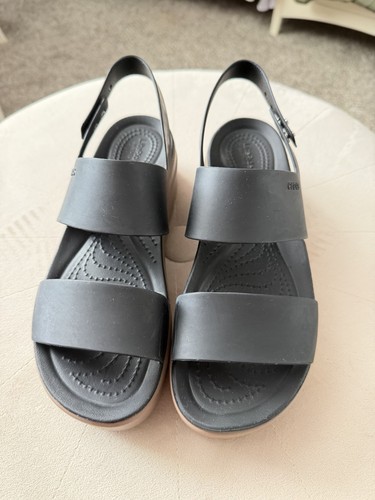 Crocs sandali donna nero fungo - donna, nero/fungo