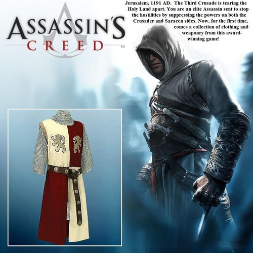 Soprabito medievale assassin - soprabito,