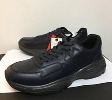 New ZARA MEN BLUE LEATHER