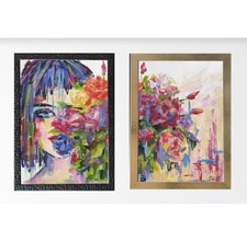 Dipinto Dittico Originale Arte