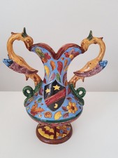 Vaso In Ceramica Graffita