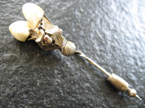Spilla per cravatta argento