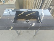 Lavabo bagno sospeso in Quarzo