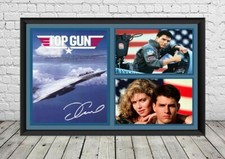 Top Gun Movie Signed Photo Tom