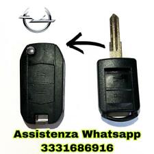 Modifica Guscio Chiave Cover Telecomando 2 Tasti PER Opel Corsa C Zafira Agila