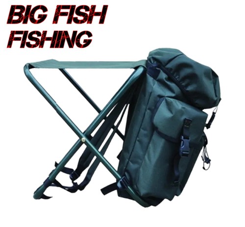 Zaino pesca nylon verde - pesca,