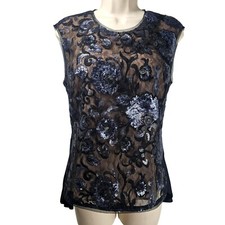 BCBG MaxAzria Sequin Top Size