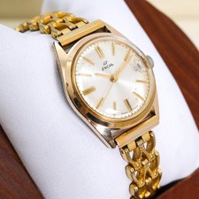 Orologio da polso donna antico ENICAR carica manuale bracciale classico orologio