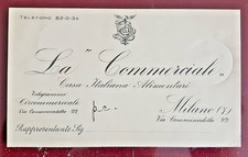 biglietto pubblicitario la