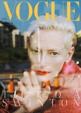 VOGUE Magazine Taiwan December 2024 TILDA SWINTON by Zhong Lin