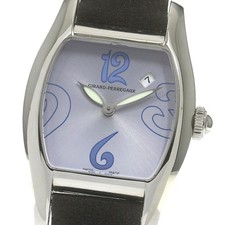 Orologio Uomo GIRARD PERREGAUX Richeville 2655 Data Quadrante Viola Quarzo_837795