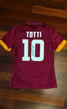 Coppia Maglia Francesco Totti AUTOGRAFATA SERIE A TIM E Allenamento.